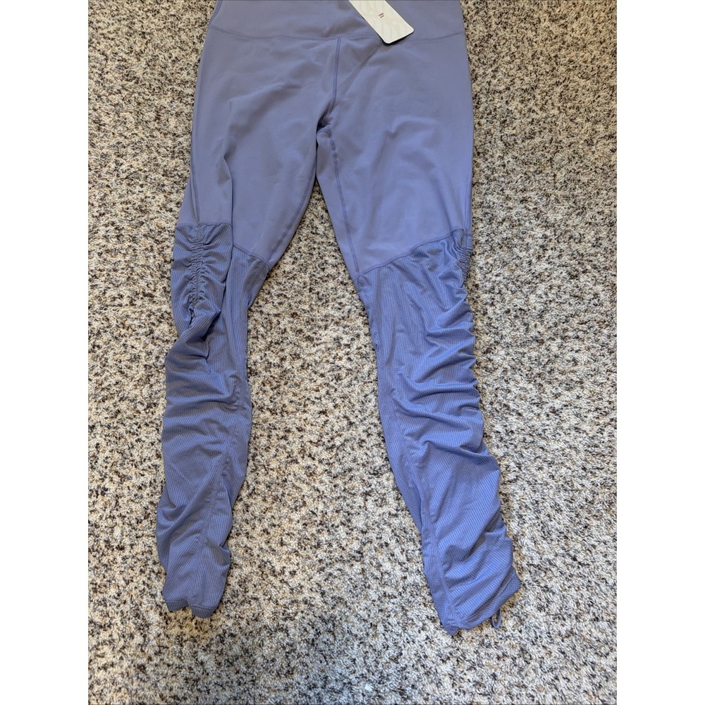 New Women's Fabletics Powerform  On The Go High Waisted Leggings Lilac Sz 2X